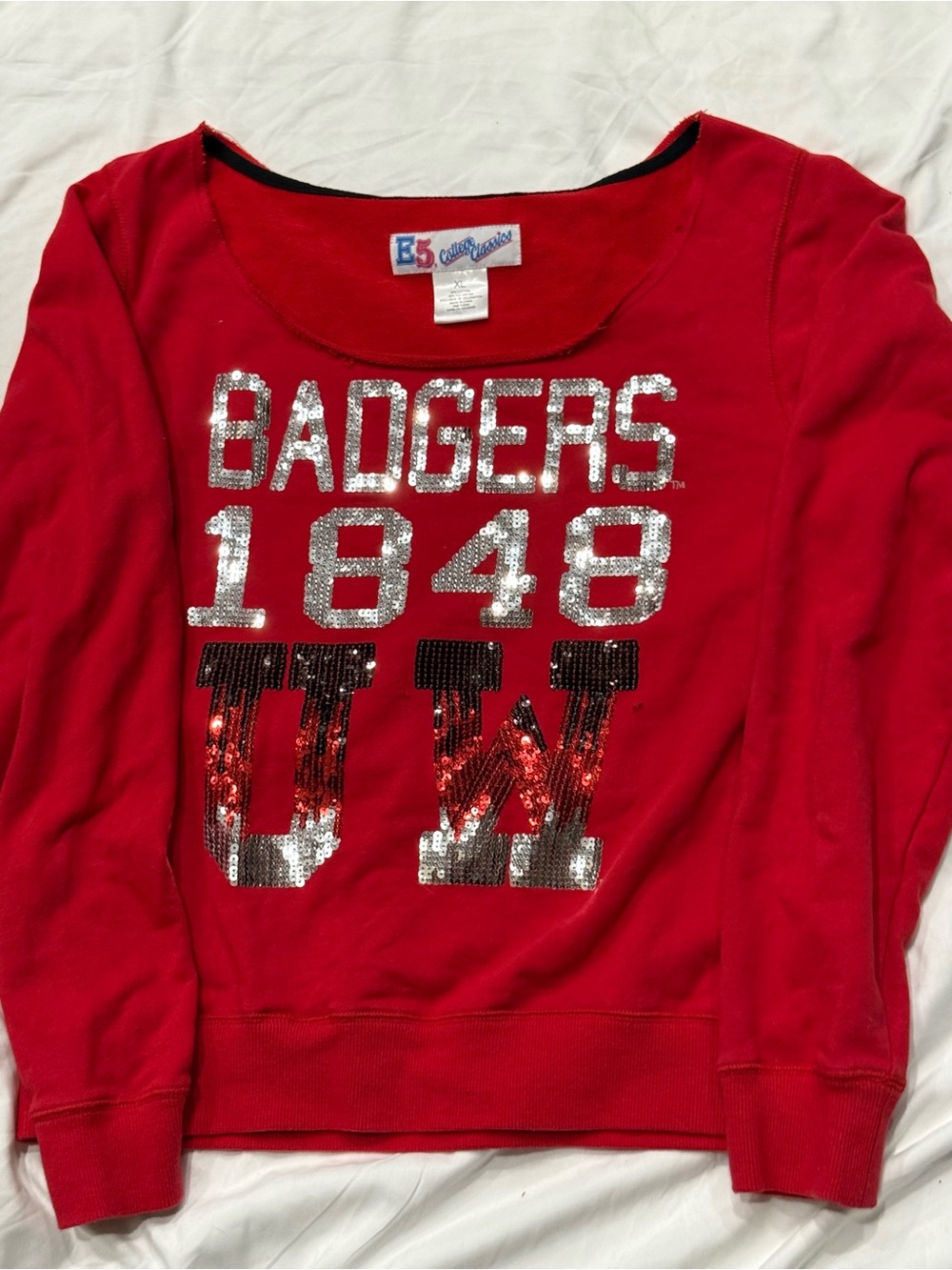 Badgers sequined Sweatshirt